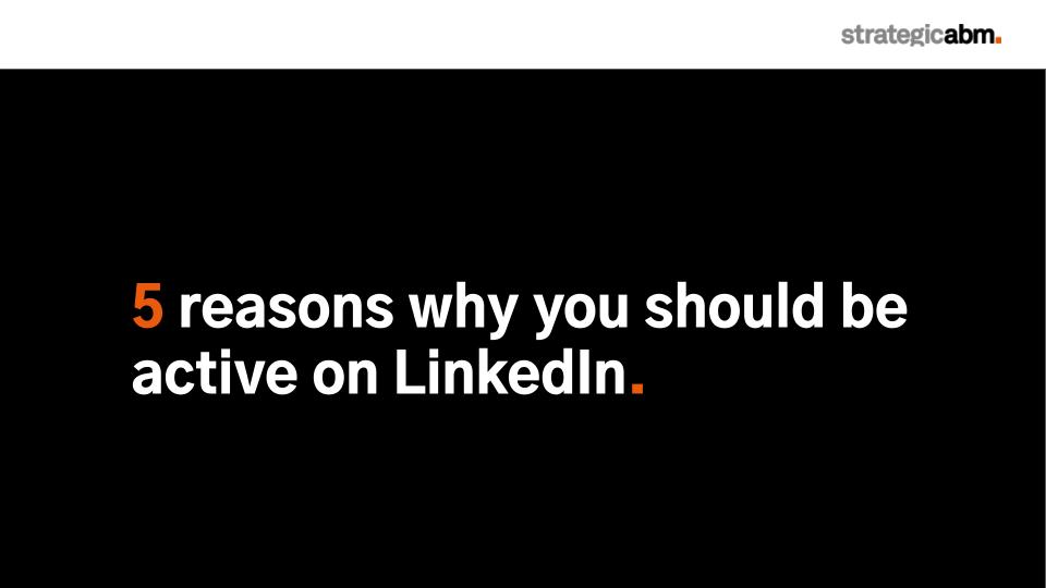 LinkedIn done right – Slide 2