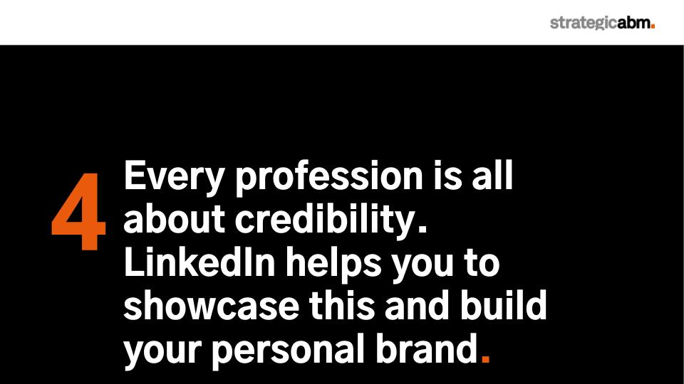 LinkedIn done right – Slide 6